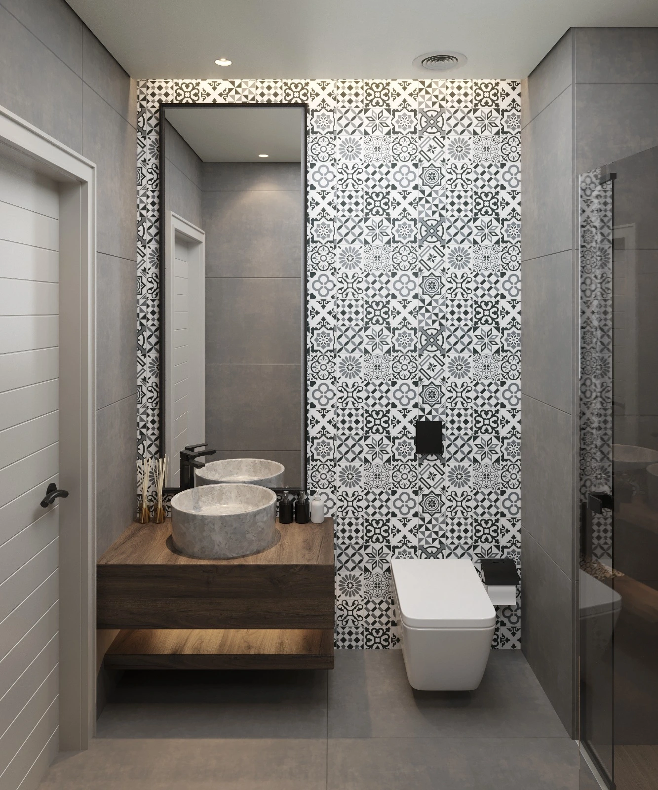 تصميم داخلي حمام